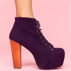 Purple Suede Litas
